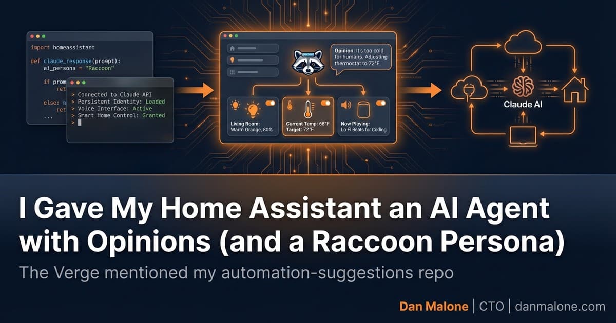 OpenClaw Gave My Home Assistant an AI Agent with Opinions (and a Raccoon Persona)